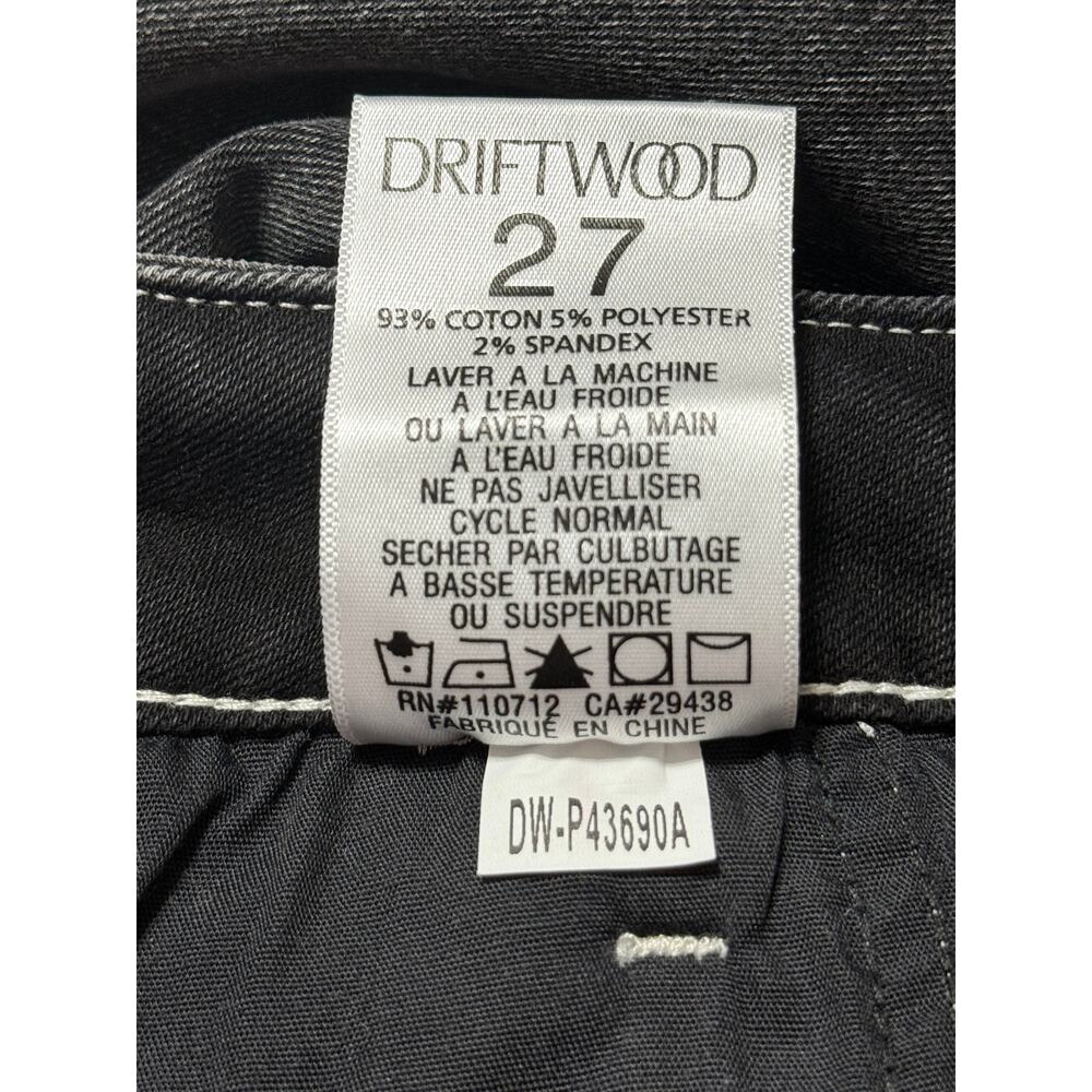 Driftwood Barbara Ravishing Rosettes Wide Leg Barrel Jeans, Size 27 - Picture 11 of 11